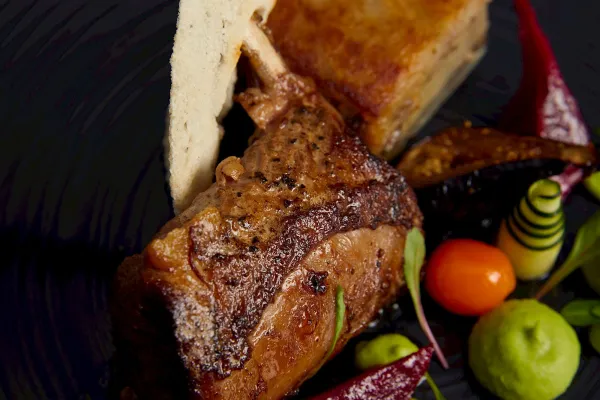 A dish from Sunken Harbour Club