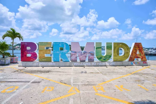 The Bermuda Marquee sign.