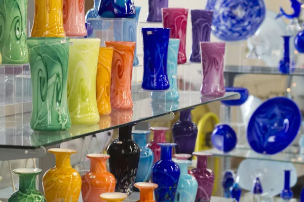 Craft shops at Dockyard in Bermuda