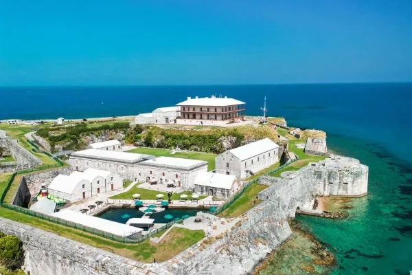 Exterior view of the national museum of Bermuda