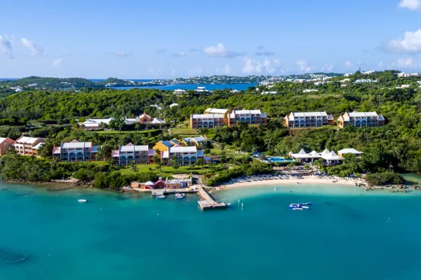 Grotto Bay Beach Resort & Spa – Aerial View Of Grotto Bay And Its Private Beach