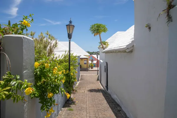 View of a small alley