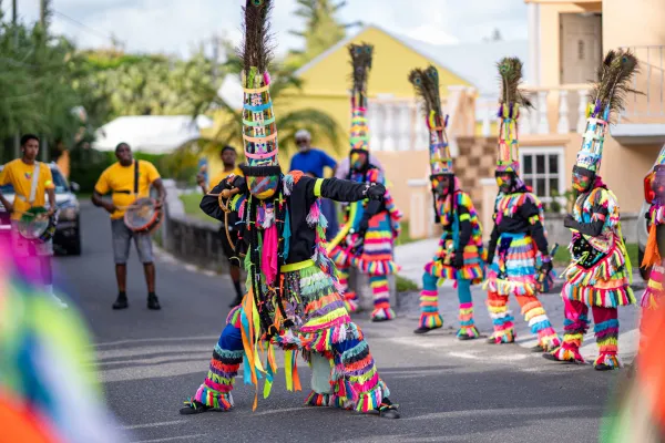 Gombey evolution troupe