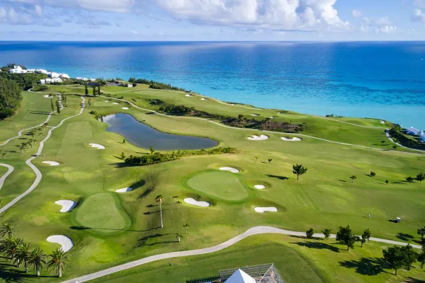 Aerial of Port Royal Golf Course