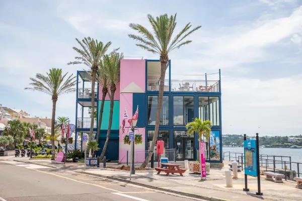 A street view of the colourful Hamilton VSC.