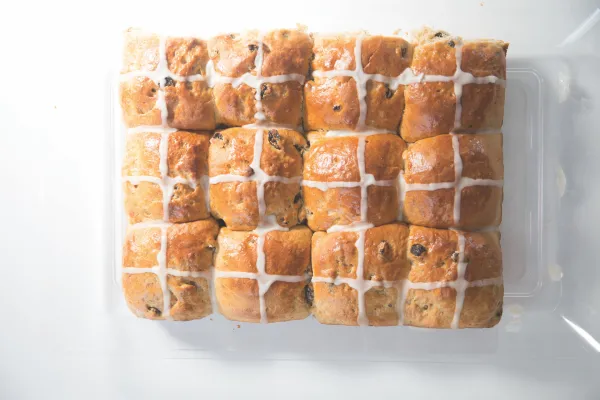 Hot crossed buns from Bermuda
