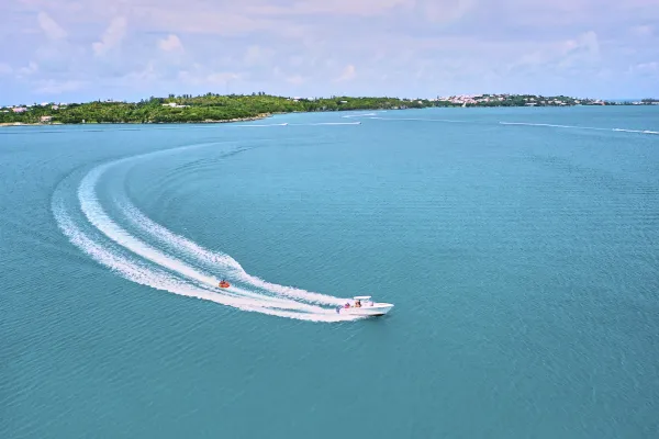 True Charters – Tubing On True Bermuda Aurora