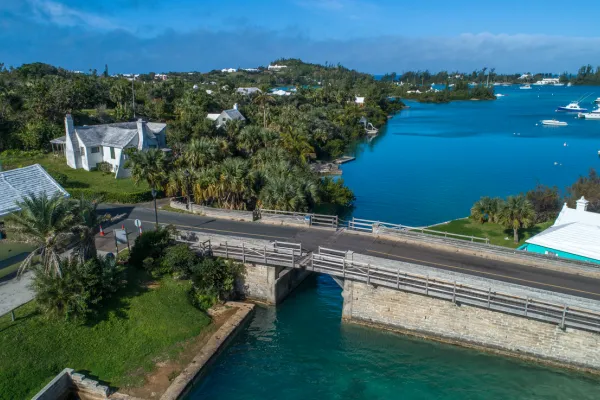 Somerset Bridge – Somerset Bridge Aerial View 2
