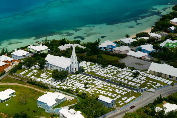 St. James' Church – Aerial View Of St. James' Church