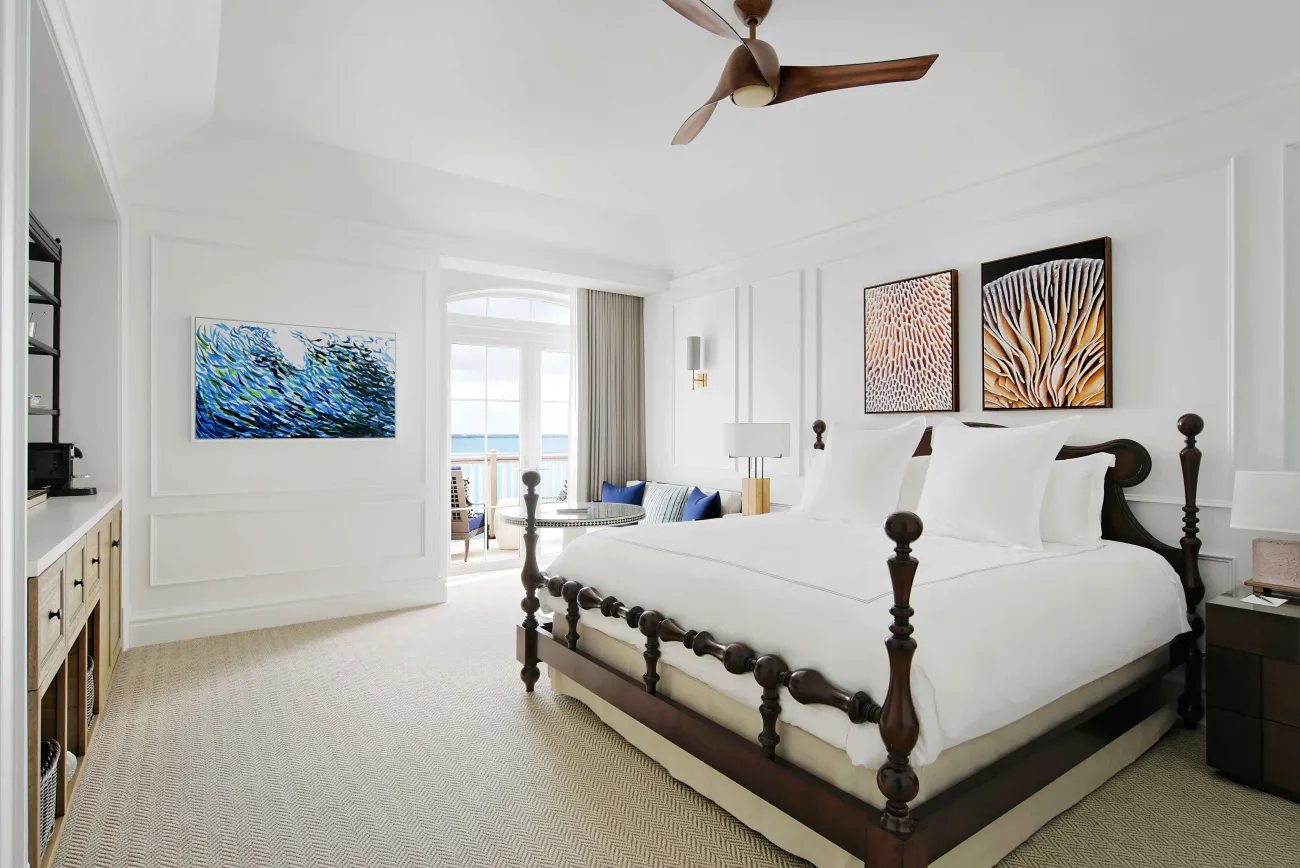 Interior view of Rosewood room with Balcony