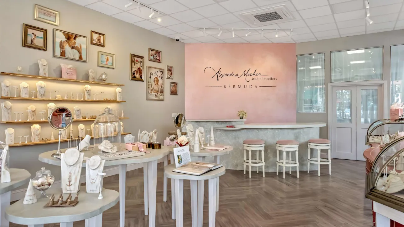 Alexandra Mosher's a jewellery store in Bermuda