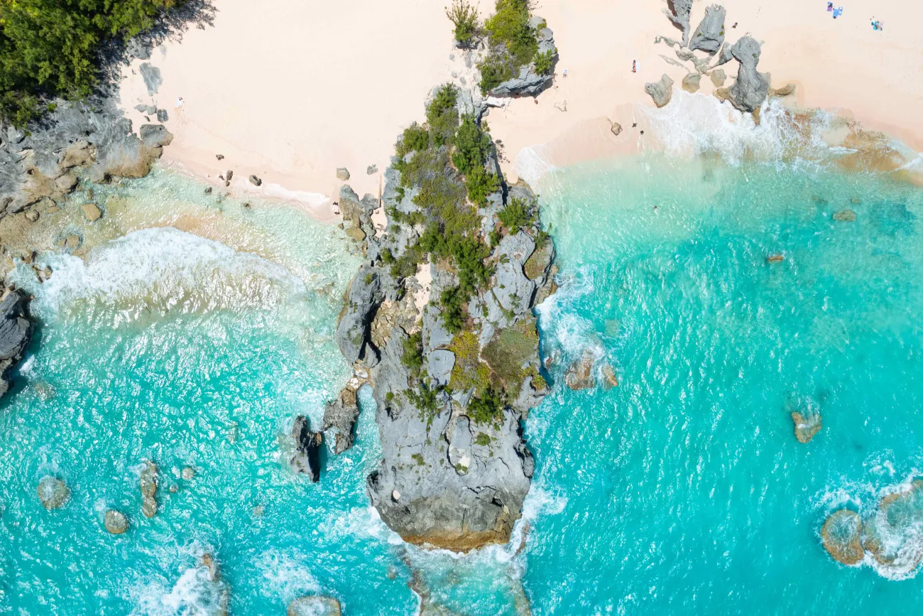 Aerial of Chaplin Bay