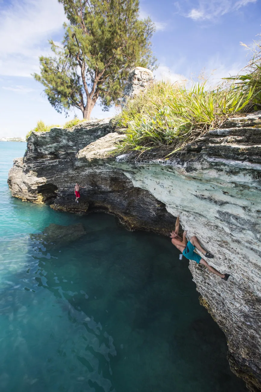 Rock climbing in Bermuda