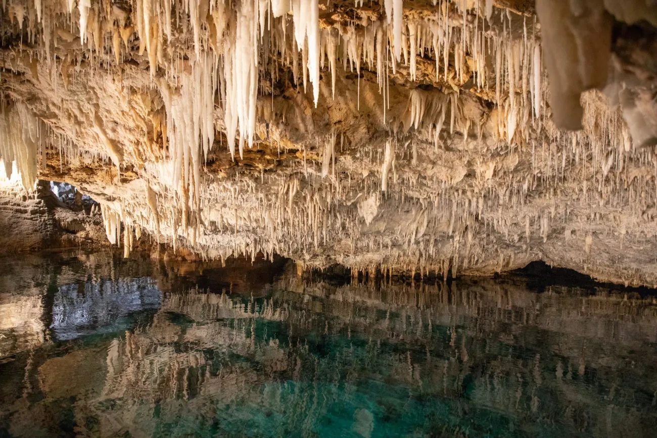 Crystal Caves in Bermuda