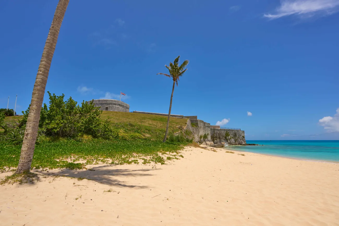 Eye view of Fort St. Catherine