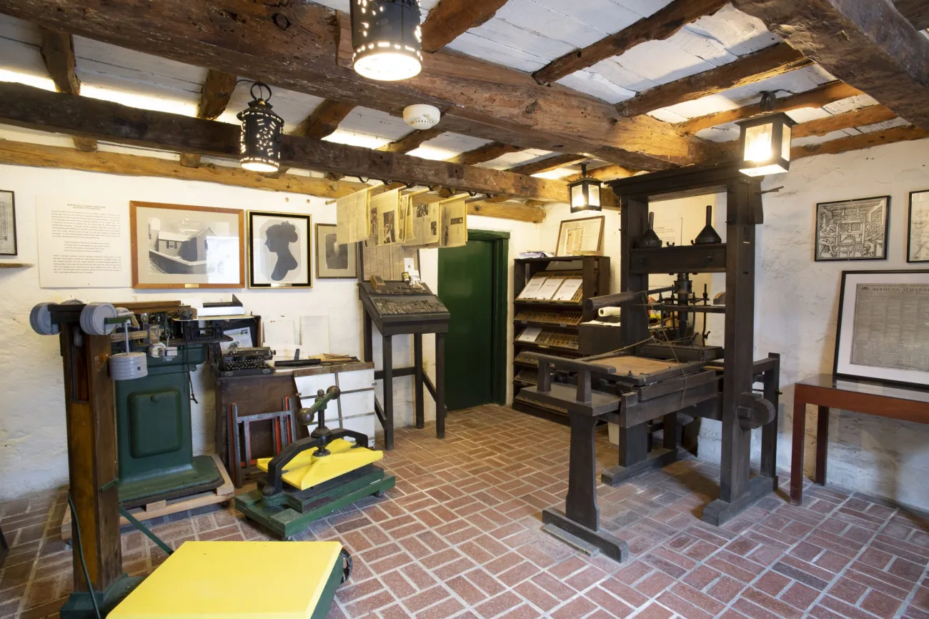 Interior of Mitchell House Museum