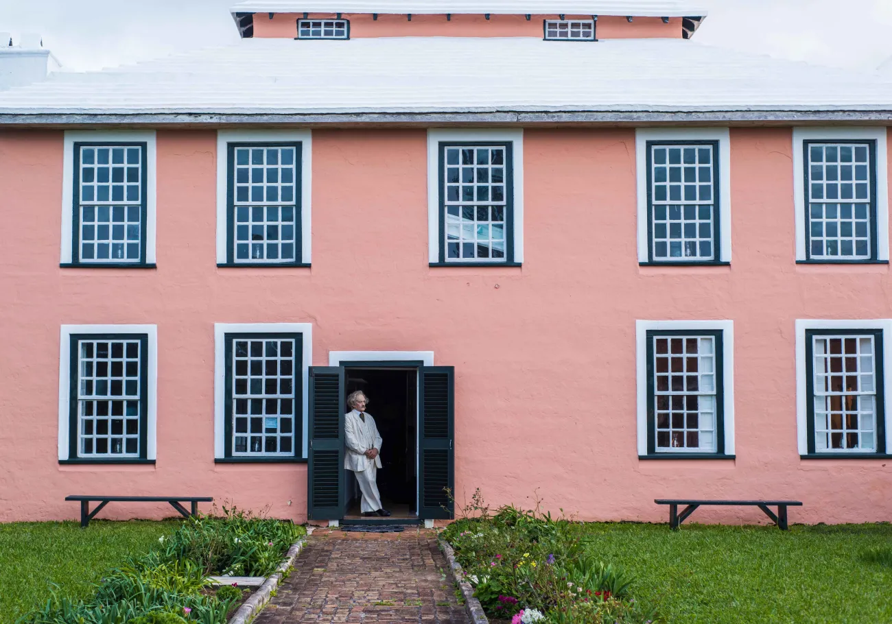 Mark Twain Re-enactment 