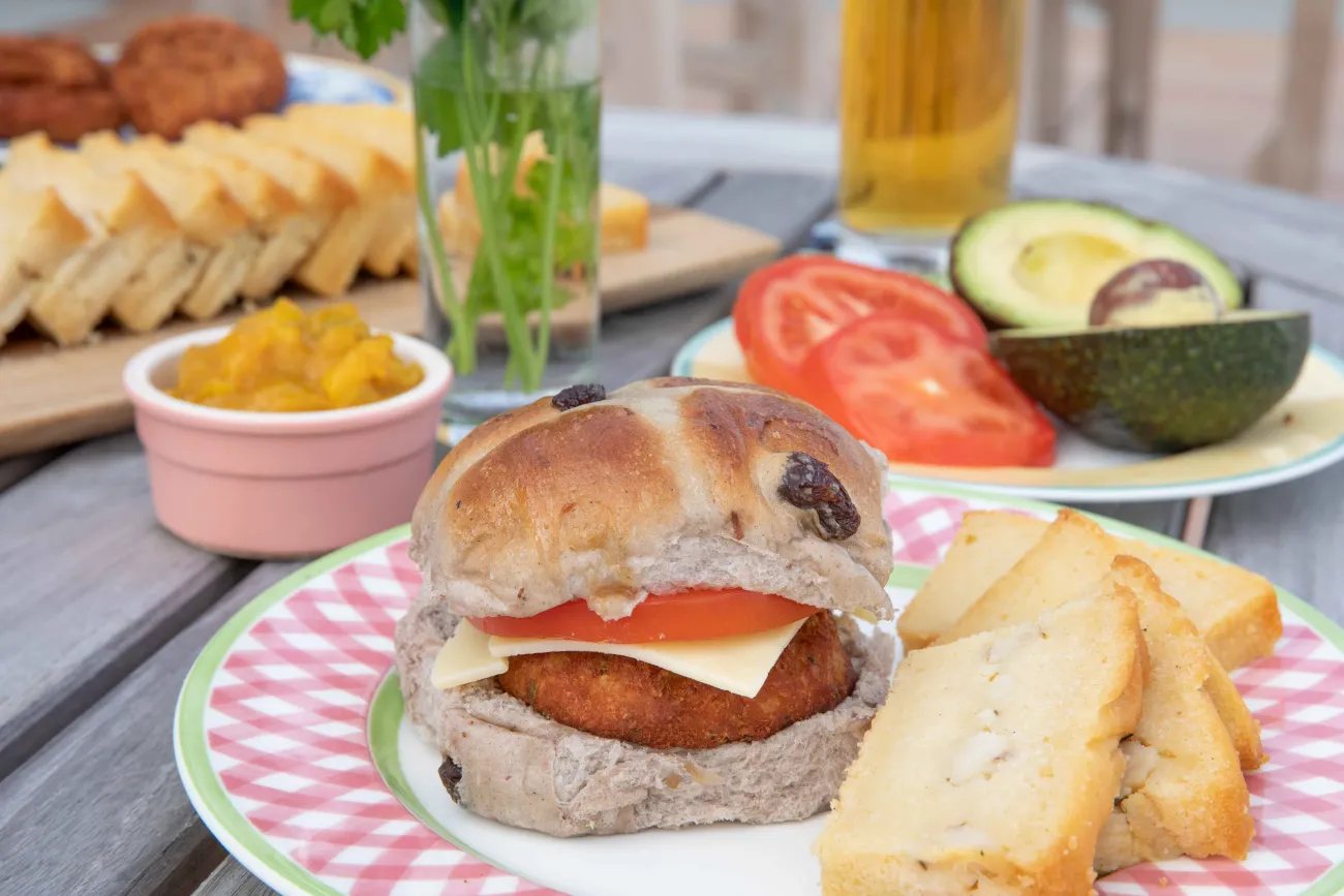 A close up of food at Easter