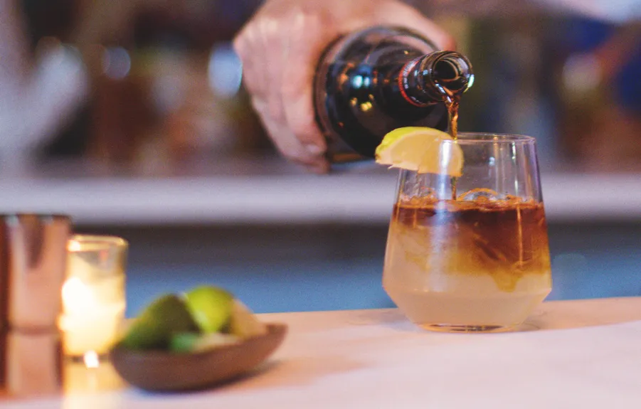 Get Inspired - Dark n Stormy Cocktail