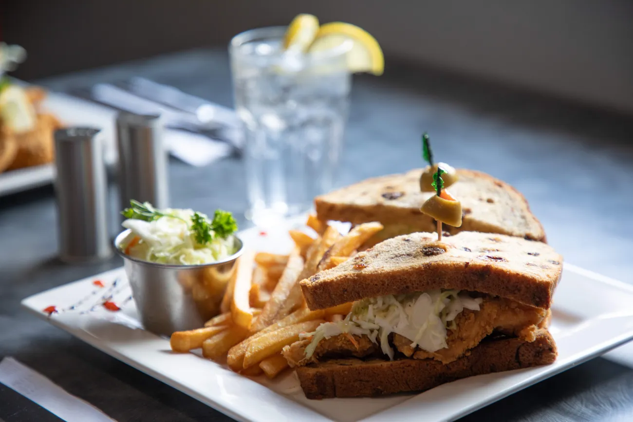 Fish sandwich from LITT