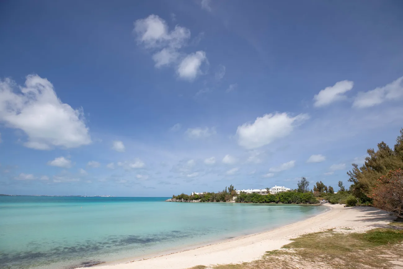 Eye view of serene Shelly Bay.