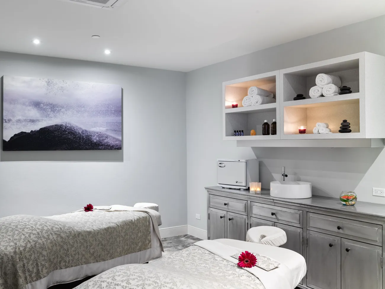 Interior view of the Sisley Spa at The Loren.