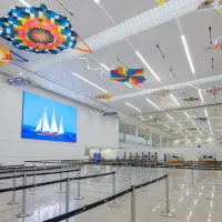 An airport terminal in Bermuda